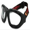 Edge I-Wear Protective Sports Goggles with Adjustable Strap and UV 400 Lens 55203MT/MIX-1(M.BLK-CL) view 1