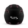 Boombah DEFCON Batting Helmet Sleek Profile Black/Maroon - Size Junior 6 1/4" - 7" view 4