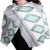 GPCT Women's Open-Front Shawl Collar Cardigan for Girls/Ladies [Large]- Green view 1