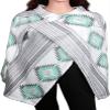 GPCT Women's Open-Front Shawl Collar Cardigan for Girls/Ladies [Large]- Green view 2