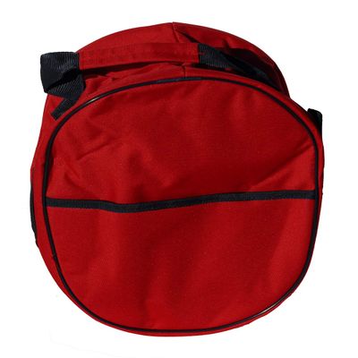 Rhinegold Essential Horse Riding RED HAT Bag  Durable Cordura Nylon, Full Zip, Strengthened Handles, Spacious Storage for Equestrian Gear