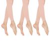 FR DUVAL Pack of 3 Pink Footless Tights for Women made form Spandex and Nylon Breathable Fabric - 60 denier ballet tights for girls - Ideal for Rehearsal, Ballroom Dance, Jazz Dance and Training view 1