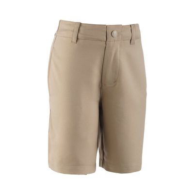 Under Armour Baby Boys' Golf Medal Play Shorts, Smooth & Durable Stretch Twill, Canvas, 9/12M
