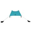 Neso Grande Portable Beach Tent Sun Shelter - Lightweight Beach Shade Canopy - Easy Setup for Family Outings - Patented Reinforced Corners - UPF 50+ Sun Protection - 7ft Tall, 9 x 9ft - Teal view 1
