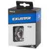 Exustar Unisex Adult E-PM825 Combination Pedal, Aluminium Body, Crmo Axle, with Sealed Bearing - Black/Silver, view 4