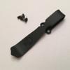 Black Titanium Deep Pocket Clip For Spyderco Manix 2 XL C95GPBBK2 knife view 1
