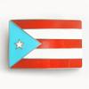 JEAN'S FRIEND Vintage Puerto Rico Flag Belt Buckle Gurtelschnalle Boucle de ceinture view 2