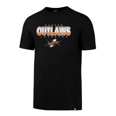 '47 MLL Boston Cannons Men's Splitter Tee, Small, Jet Black