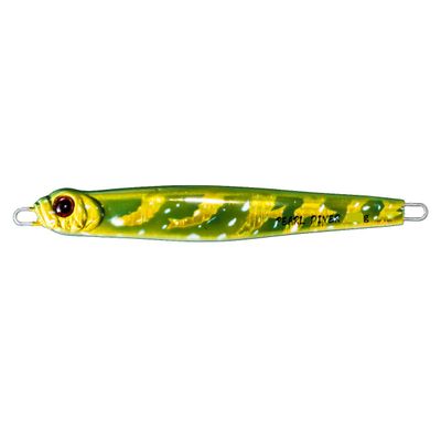 DRANCKRAZY Metal Jig Lure Pearl Diver #15: Green Cue, 2.1 oz (60 g)