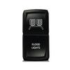 CH4X4 Rocker Switch V2 Flood Lights Symbol 4 - Green Led view 1