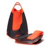 Speedo Fatskin Kickfin Swimming Fins, Red, US4 view 3
