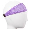 Hipsy Adjustable & Stretchy Lace Xflex Wide Headbands for Women Girls & Teens (Lace Purple) view 2