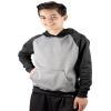 Covalent Activewear Youth Ringer Hoody-9904-YM Black view 1