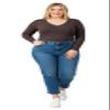 Emmalise Women's Casual Basic V-Neck Tshirt Long Sleeves Tee Top - Brown, L view 4