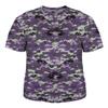 Badger Sport Adult 3XL Purple Digi-Camo Moisture Wicking Jersey Uniform Shirt view 1