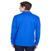 Adult Pinnacle Performance Long-Sleeve Piqu Polo with Pocket 5XL TRUE ROYAL view 3