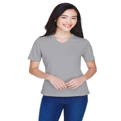 Team 365 Ladies' Zone Performance T-Shirt S SPORT GRAPHITE