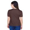 Team 365 Ladies' Zone Performance T-Shirt M SPORT DARK BROWN view 3