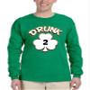ALLNTRENDS Men's Long Sleeve Drunk 1-6 St Patrick's Day Shamrock Drunk (S, Drunk 2) view 1