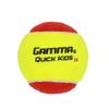 Gamma Quick Kids 36 Training Tennis Balls for Kids & Beginners, Reduced Speed & Bounce, Great for Tennis Practice, USTA & ITF Approved for Use in 10 & Under Tournaments, Bucket of 24 view 2
