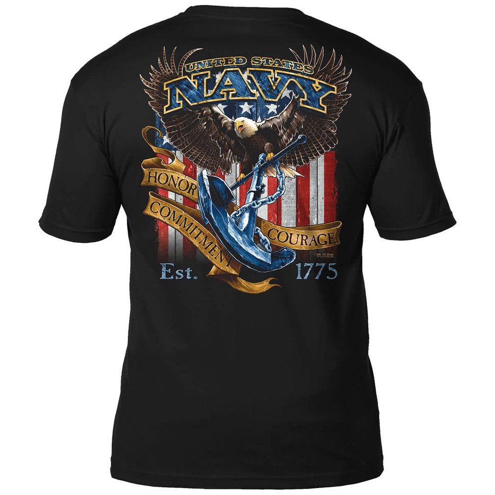 7.62 Design US Navy 'Fighting Eagle' Men's Battlespace T-Shirt MD
