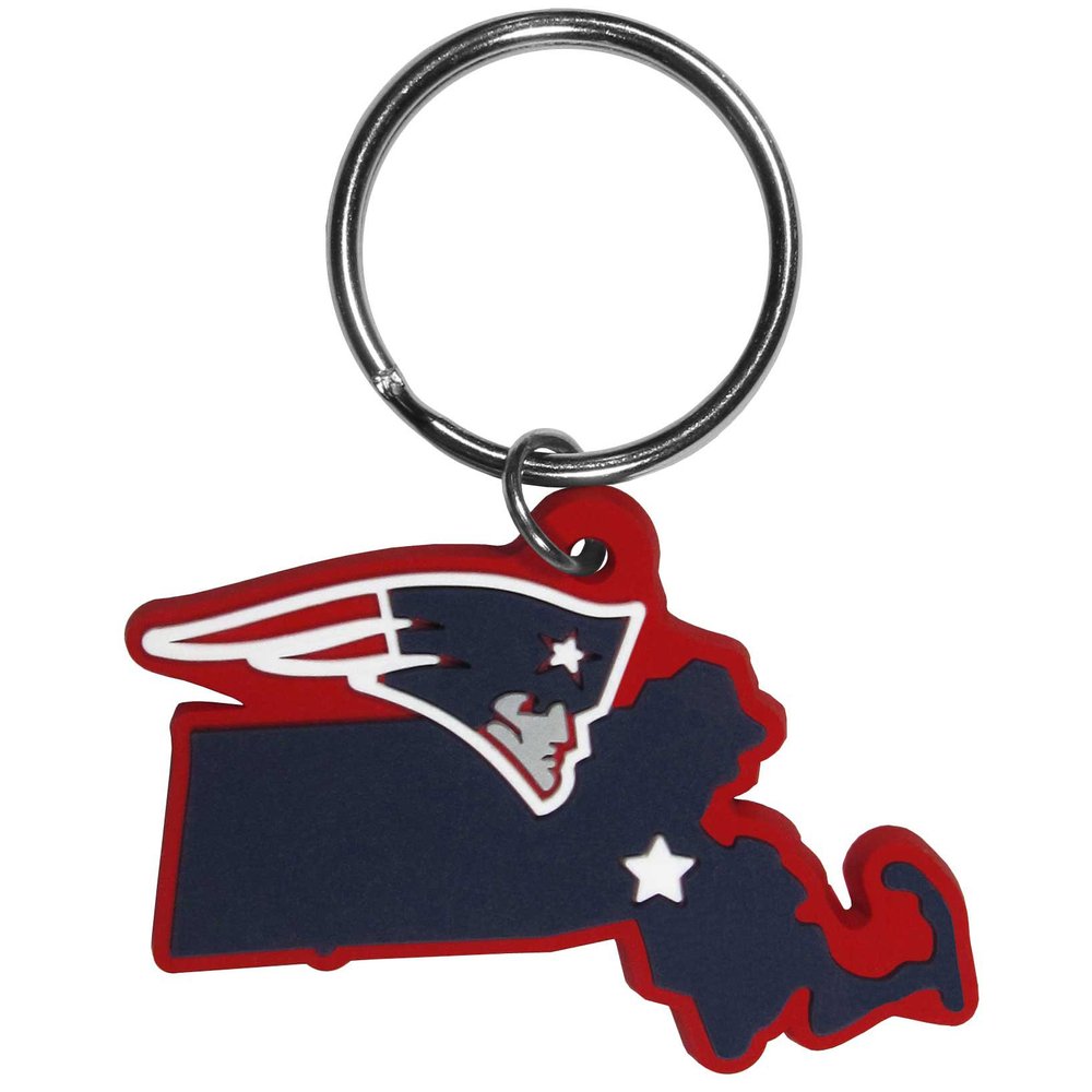 NFL New England Patriots Home State Flexi Key Chain