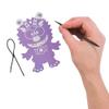 Magic Scratch Valentine Monsters - Crafts for Kids and Fun Home Activities view 2