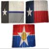 3x5 3'x5' Wholesale Police Blue & State of Texas & City of Dallas Flag Set view 1