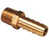 AMRM-033433-10 Moeller Fuel Hose Barb, Brass - male 1/8" NPT x 1/4" ID view 1