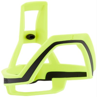 BBB BBC-39 Bicycle Lightweight Bottle Holder Bottle Cage Dual Bottle Cage Neon Yellow/Black