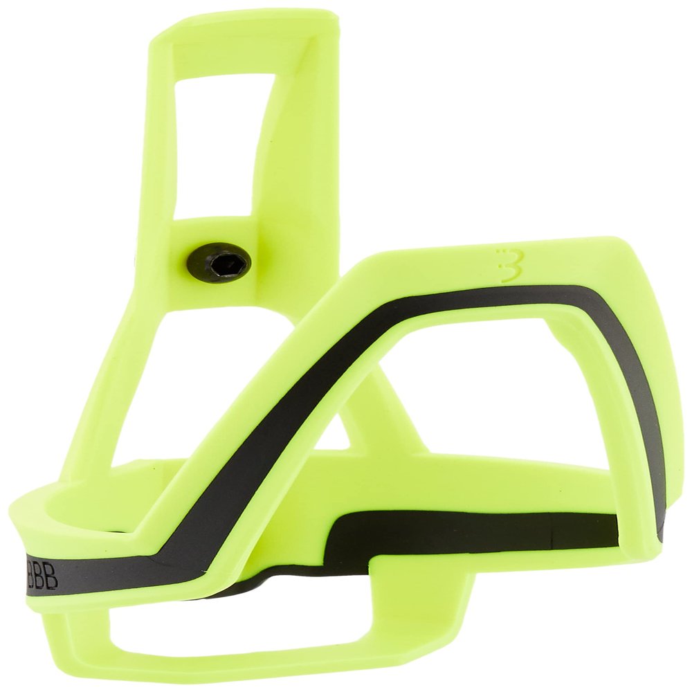 BBB BBC-39 Bicycle Lightweight Bottle Holder Bottle Cage Dual Bottle Cage Neon Yellow/Black
