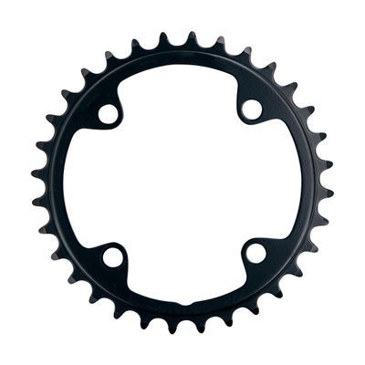 FSA Unisex's Pro Road Chainring, Black, Size 120 x 48T