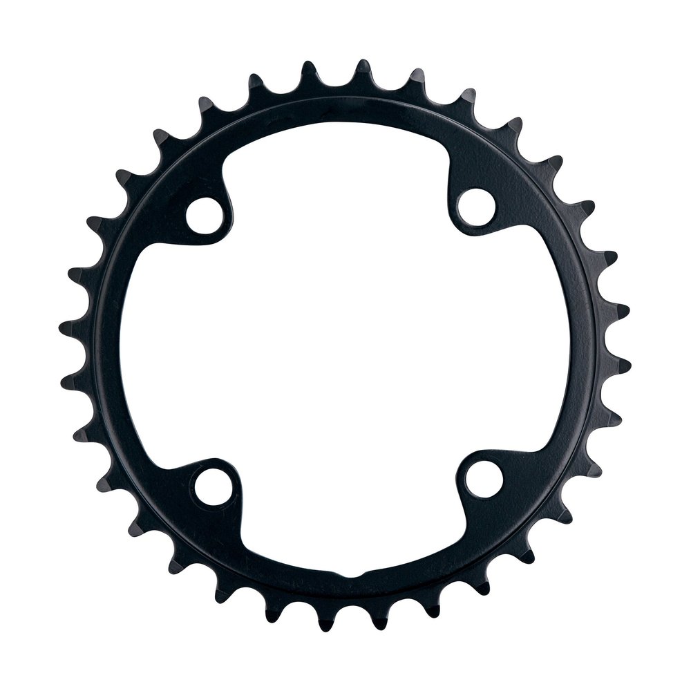 FSA Unisex's Pro Road Chainring, Black, Size 120 x 48T