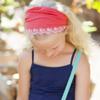 Peppercorn Kids Girls Eyelet Flower Bandana Headband - Orange Soda (3-12 Y) view 4