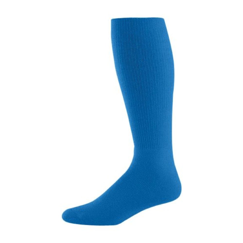 High Five Versatile Performance Knee-High Athletic Socks for Soccer, Football, and Softball, Royal, X-Small