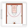 Basketball Dry Erase Clipboard Two Sided for Coaches,Players or Sport Fans view 2
