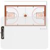 Basketball Dry Erase Clipboard Two Sided for Coaches,Players or Sport Fans view 3