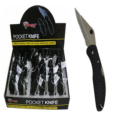 Max Force Diamond Visions 2220674 3 1/2 inch Folding Pocketknife (1 Knife)