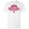 UGP Campus Apparel Indiana Hoosiers Basketball Hype Mens T-Shirt - Medium White view 1