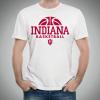 UGP Campus Apparel Indiana Hoosiers Basketball Hype Mens T-Shirt - Medium White view 2