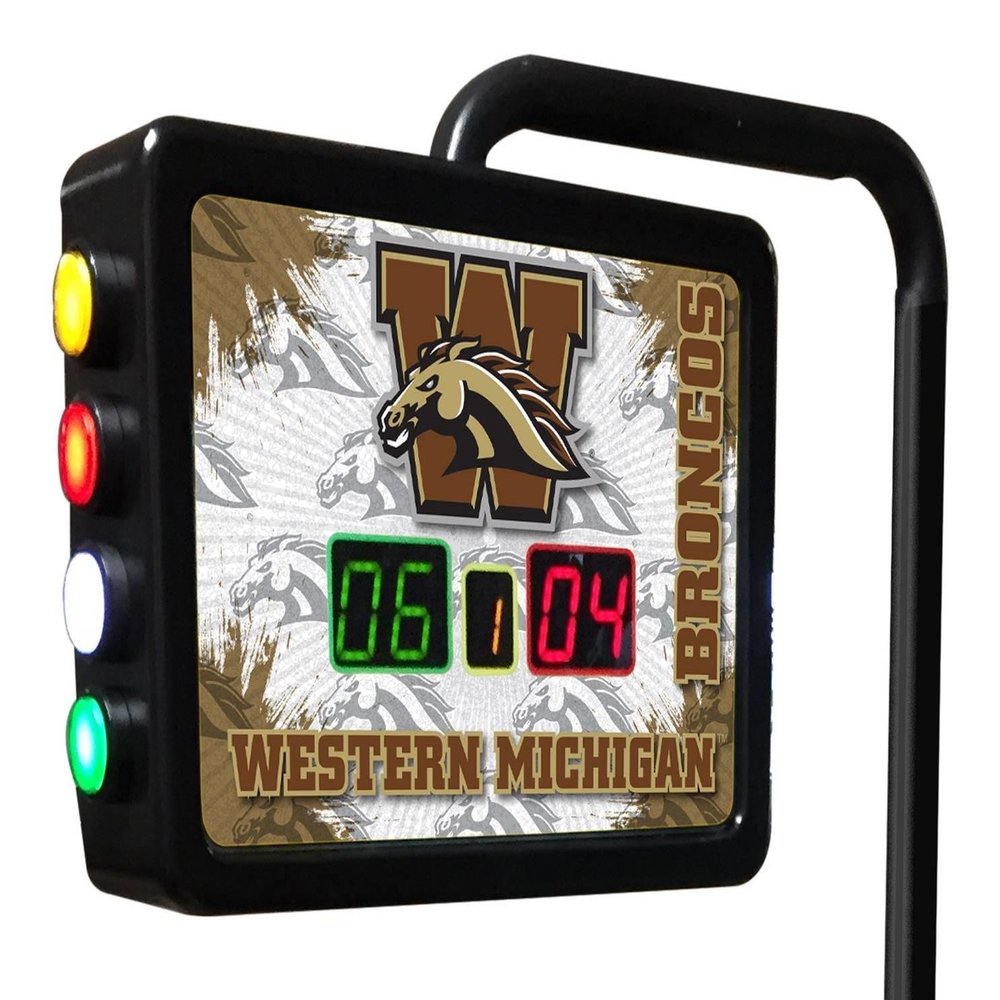 Holland Bar Stool Co. Western Michigan Electronic Shuffleboard Scoring Unit - Officially Licensed