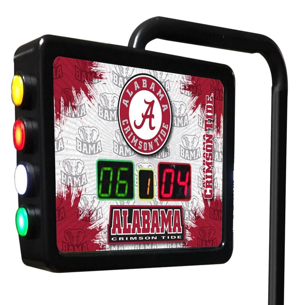 Holland Bar Stool Co. Alabama A Electronic Shuffleboard Scoring Unit - Officially Licensed