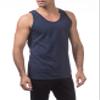 Pro Club Mens Heavyweight Cotton Tank Top Outerwear, Navy, Small view 4
