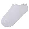 K. Bell Womens Basic No Show Socks, KBWF15C109-01, 9-11, White view 1