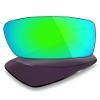 Mryok Polarized Replacement Lenses Compatible with Oakley Oil Drum Sunglasses, HD Polarized, UV Protection, Impact Resistant & Perfectly Fit - Emerald Green view 1
