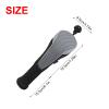 Andux 2pcs/Pack Long Neck Golf Hybrid Club Head Covers Interchangeable No. Tag CTMT-02 Grey view 2