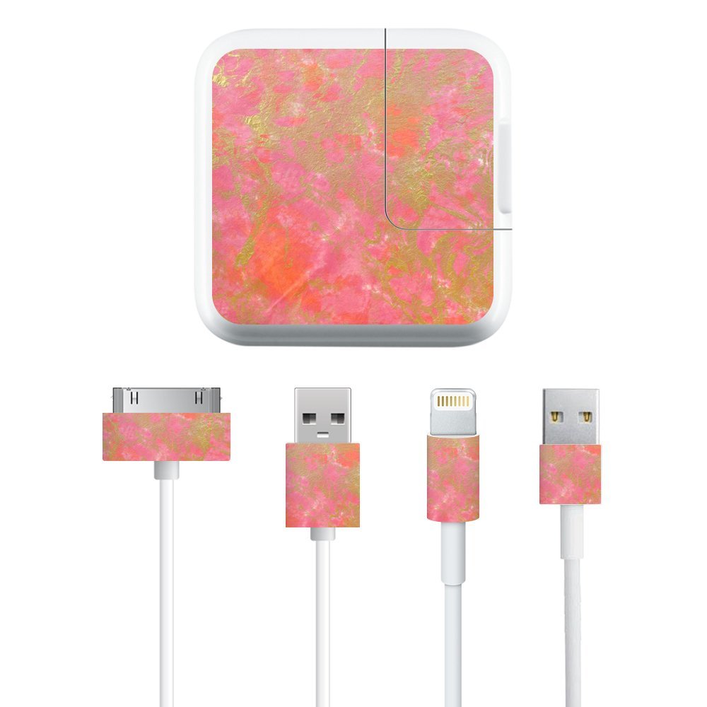 MightySkins Skin Compatible with Apple iPad Charge Kit wrap Cover Sticker Skins Thai Marble