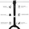 Eclipse Fitness Battle Rope Anchor Strap Kit | Heavy Duty Reinforced Nylon | Easy and Fast Setup | Stops Rope Damage | Stainless Steel Carabiner | Includes Exercise Guide view 2