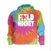 JANT girl Field Hockey Tie Dye Sweatshirt - Stacked White Logo (Pastel Twist, XL) view 1