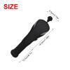 Andux 3pcs/Pack Long Neck Golf Hybrid Club Head Covers Dial No. Tag CTMT-02 Black view 2